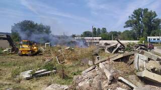 С демонстрация по гасене на горски пожар, предизвикал катастрофа между лек автомобил и влак служителите на РД ПБЗН Монтана отбелязаха професионалния си празник