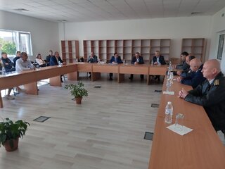 Новите полигони на Центъра за професионално обучение на ГДПБЗН в град Монтана бяха открити с демонстрации на екипи от пожарникари и спасители