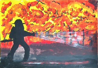 Ученици от Берковица и Лом спечелиха областния етап на конкурса за детска рисунка „С очите си видях бедата” 2022 г.