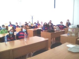 Учениците от Второ СУ "Н. Й. Вапцаров" гр. Монтана спечелиха регионалното състезание за действия при наводнения