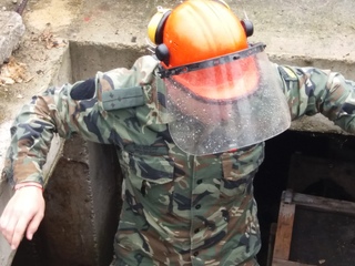 Обучение на формированията на Сухопътни войски  по пожарна безопасност и      защита на населението в град Монтана