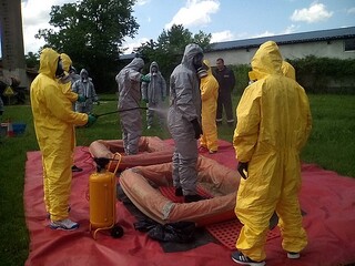  Военнослужещи се обучават да овладяват последствията от бедствия в Центъра за професионална квалификация на ГД ПБЗН в гр. Монтана 