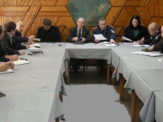  Работно съвещание в ОД МВР Монтана във връзка с подобряване на служебната работа по основните приоритети на дейност на МВР