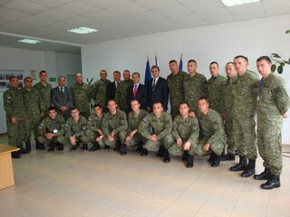 Посланикът на Република Косово в България пристигна на посещение в Учебния център на ГДПБЗН в гр. Монтана