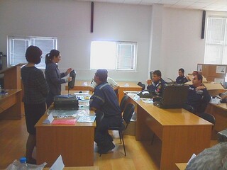  Румънски специалисти провеждат едноседмично обучение на служители от ГД ПБЗН в Учебния център в гр. Монтана
