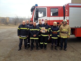  Валентин Господинов от РСПБЗН-Монтана е победител в областния етап на националния конкурс "Пожарникар на годината 2014"