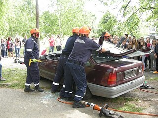 Над 100 ученици, множество граждани и гости присъстваха на атрактивни демонстрации в гр. Монтана по повод Третата глобална седмица на ООН за пътна безопасност