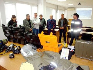 РД ПБЗН Монтана с иформационна кампания по получените по проект EMERSYS средства за аварийна готовност при химически, биологични, радиационни и ядрени аварии
