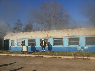 Демонстрация на пожарогасителни и спасителни дейности по повод на Международния ден на доброволеца - 5 декември