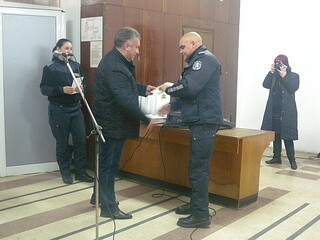  Предметни награди, грамоти и календари получиха победителите в областния конкурс за детска рисунка „Аз и Детското полицейско управление” 