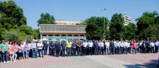 Служители от ОДМВР и РДПБЗН в Пазарджик почетоха професионалния си празник 5-ти юли